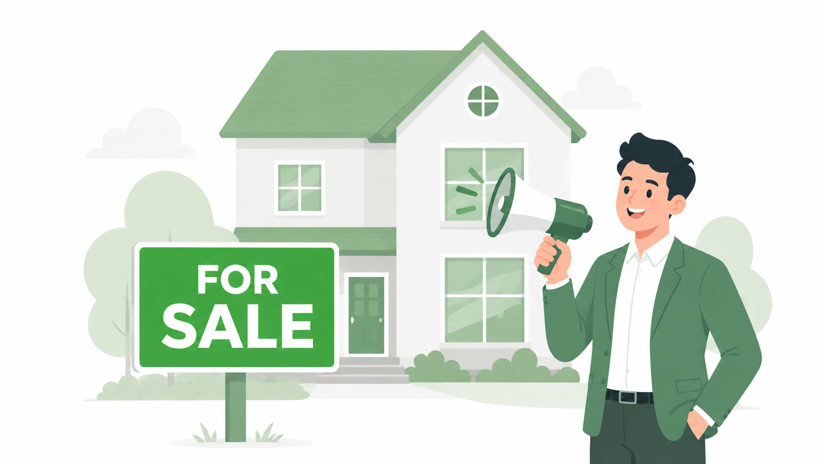 Sell Property Megaphone